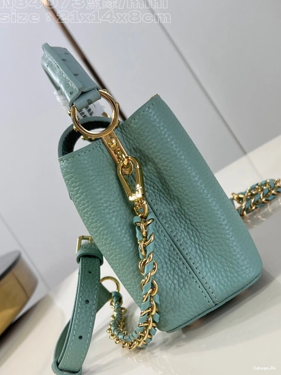 VUITTON CAPUCINES MINI-22*12*8CM LOUIS 1228